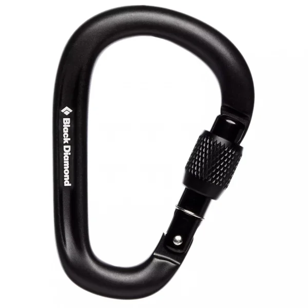 Black Diamond – Pearlock Screwgate Carabiner – Mousqueton HMS 3