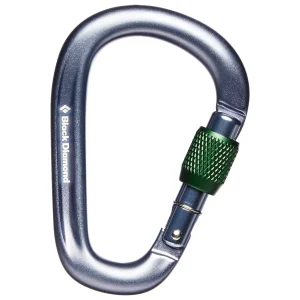 Black Diamond – Pearlock Screwgate Carabiner – Mousqueton HMS 9